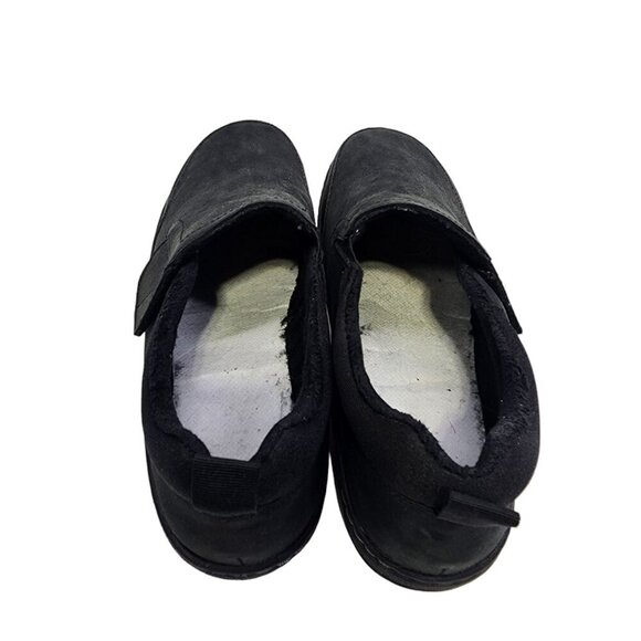 Aetrex Tyra Black Women's Slip On Slip REsistant Shoes Size 9/9.5 Needs Insoles - Picture 7 of 13